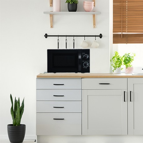 Davoline MBD 720 FS BL 20lt Μα΄ύρο Φούρνος Μικροκυμάτων